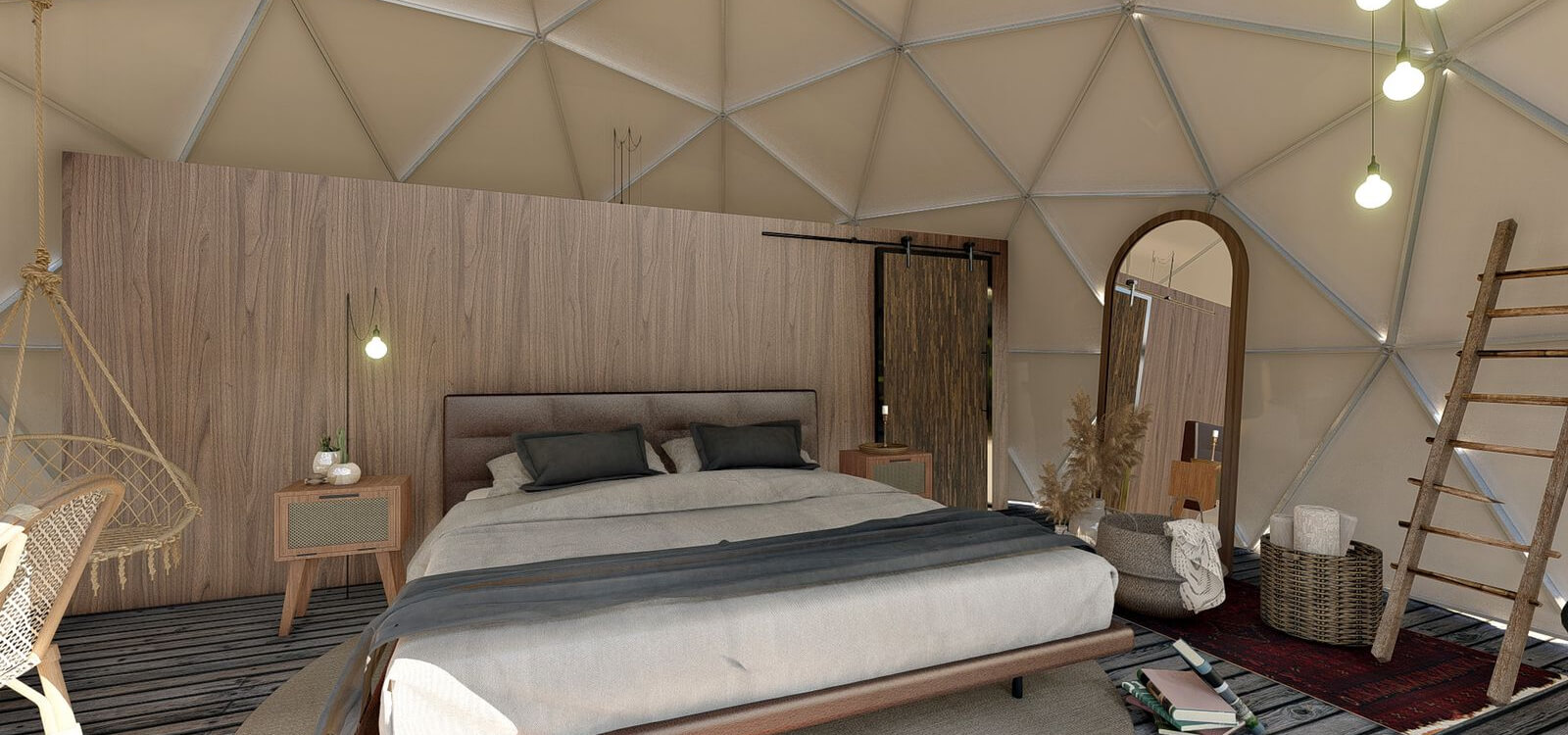 Domo Deluxe Room | Rooms available at Nomadek Glamping & Experiences ...